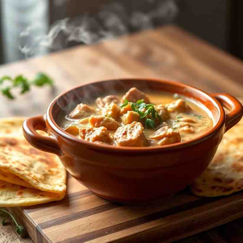 Belarusian Machanka - Creamy Pork Stew for Pancakes | Meat Recipes